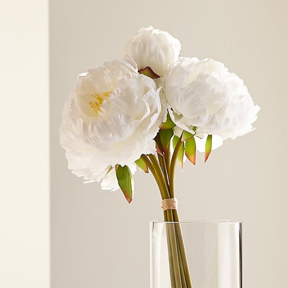 White Peony Bunch